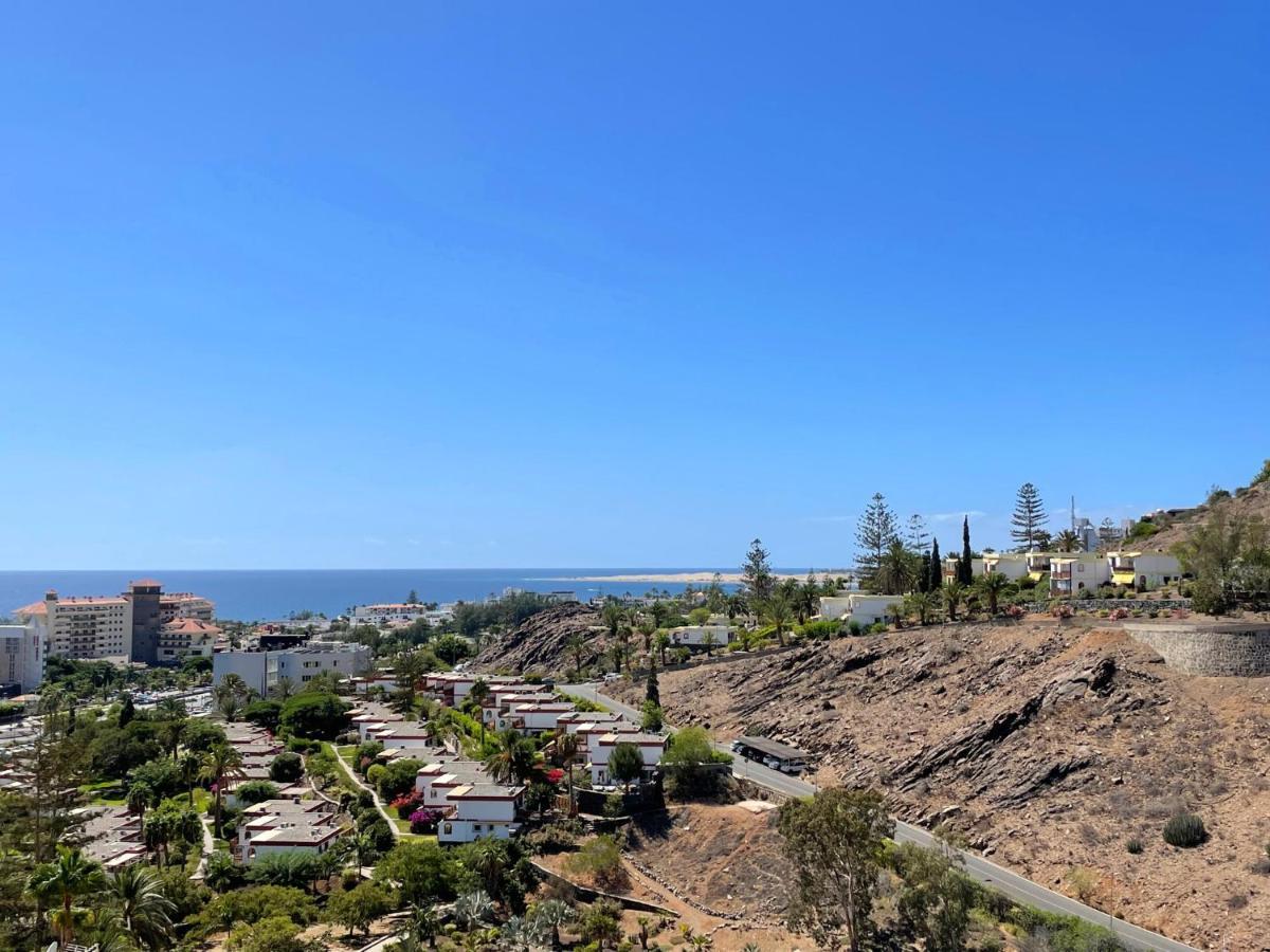 Luxury Villa Morelli With Seaview & Heated Pool Maspalomas  Esterno foto