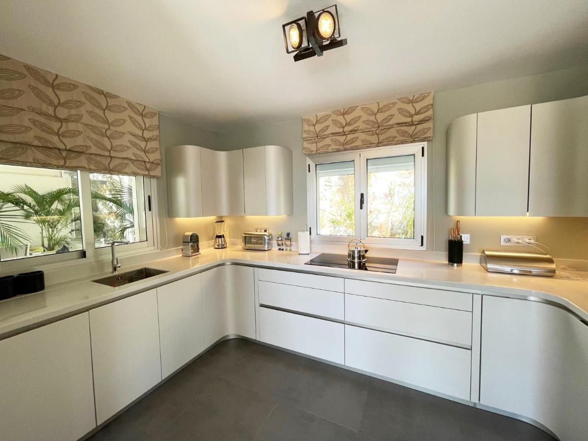 Luxury Villa Morelli With Seaview & Heated Pool Maspalomas  Esterno foto